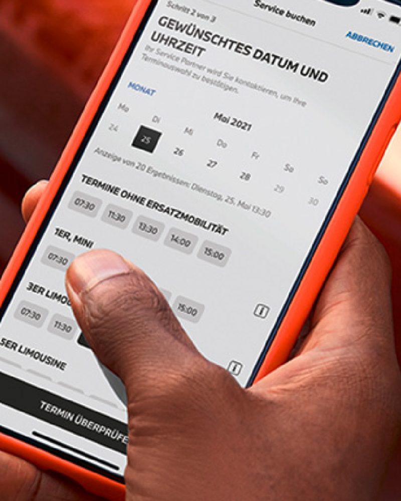 BMW Add-on Mobility App